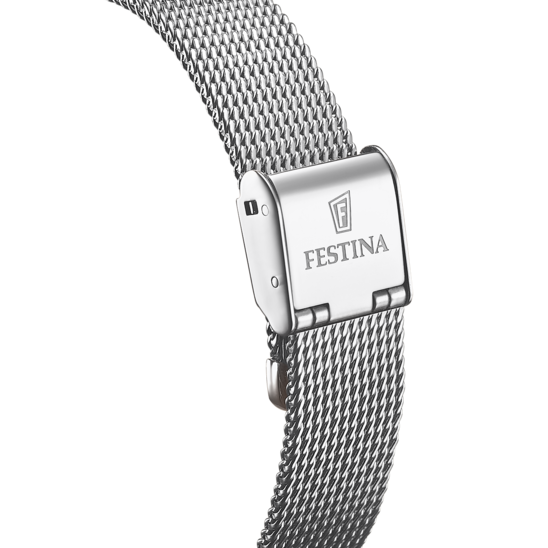 Montre femme Festina AUTOMATIC F20627/1 – bracelet acier – vue de dos
