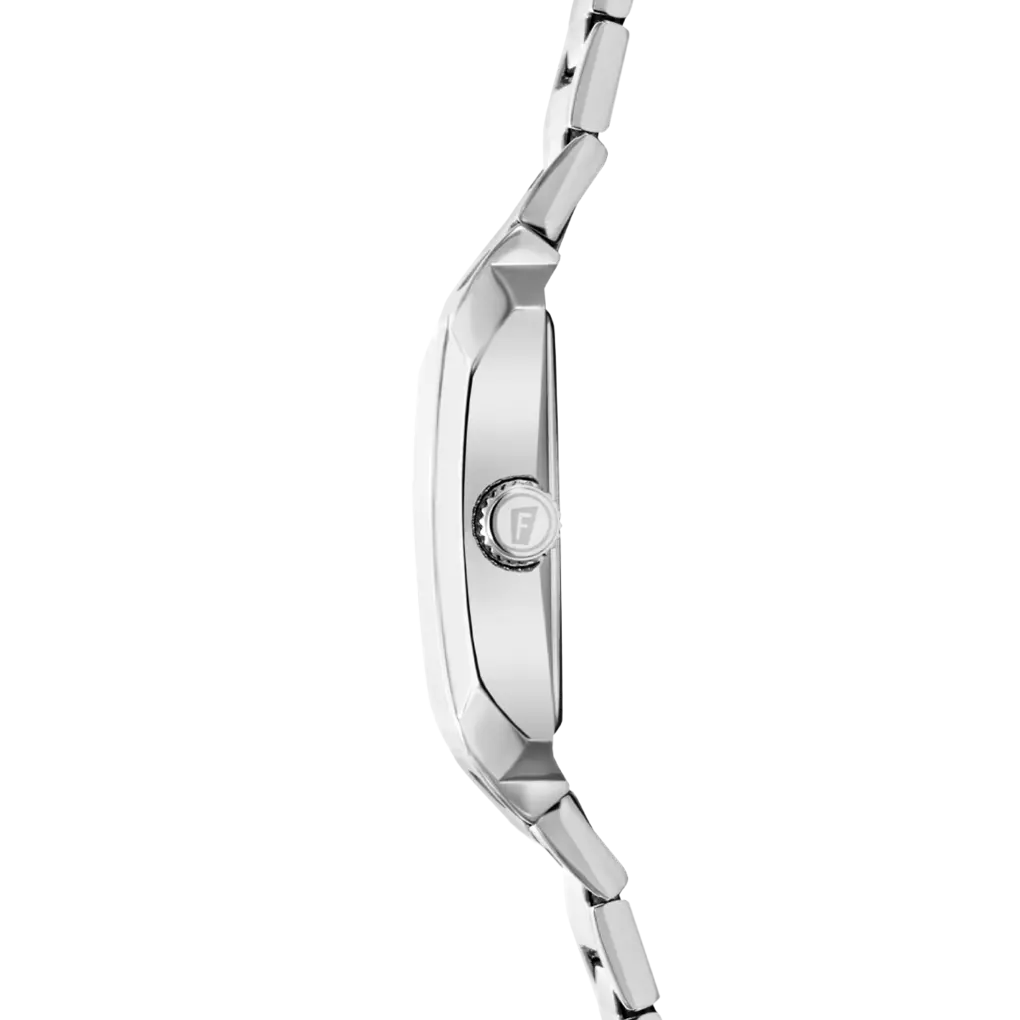 Festina On the Square dameshorloge stalen armband | F20679/1