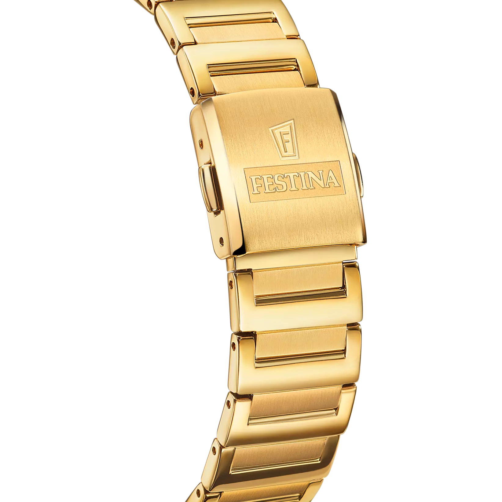 On The Square - Model F20680/1 - Gold & Blue - Festina Watch