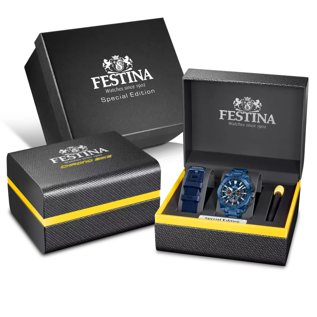 Festina CHRONO BIKE men's watch steel bracelet | F20729/1