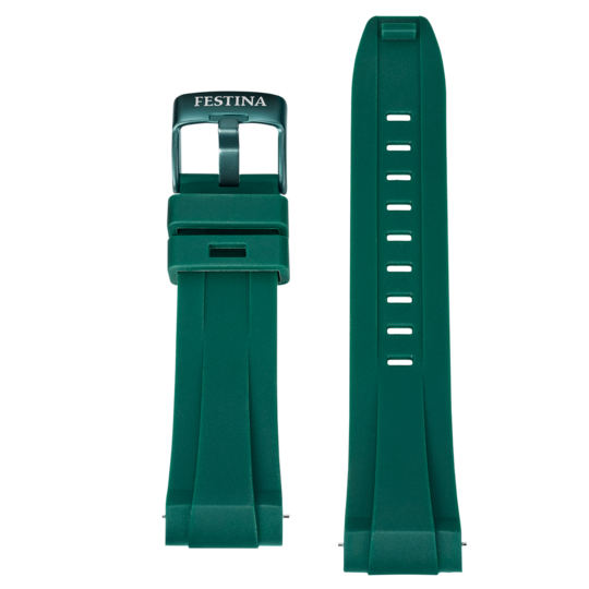 Montre homme Festina SPECIAL EDITIONS F20730/1 – cadran vert bracelet acier – vue de profil 2