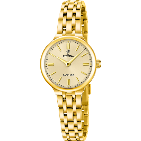 Montre femme Festina MADEMOISELLE F20745/2 – bracelet acier – vue de face
