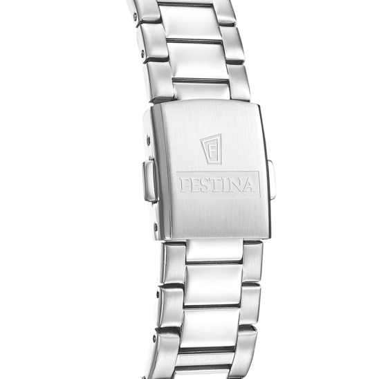 Montre mixte Festina BOYFRIEND F20753/3 – cadran vert bracelet acier – vue de dos