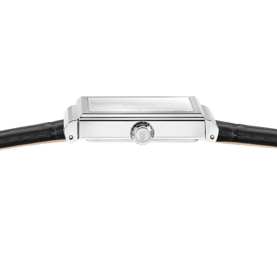 Herrklocka Festina ON THE SQUARE F20775/4 – grön urtavla läderrem – profilvy