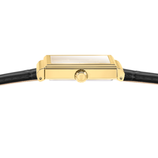 Montre homme Festina ON THE SQUARE F20776/2 – cadran argenté bracelet cuir – vue de profil