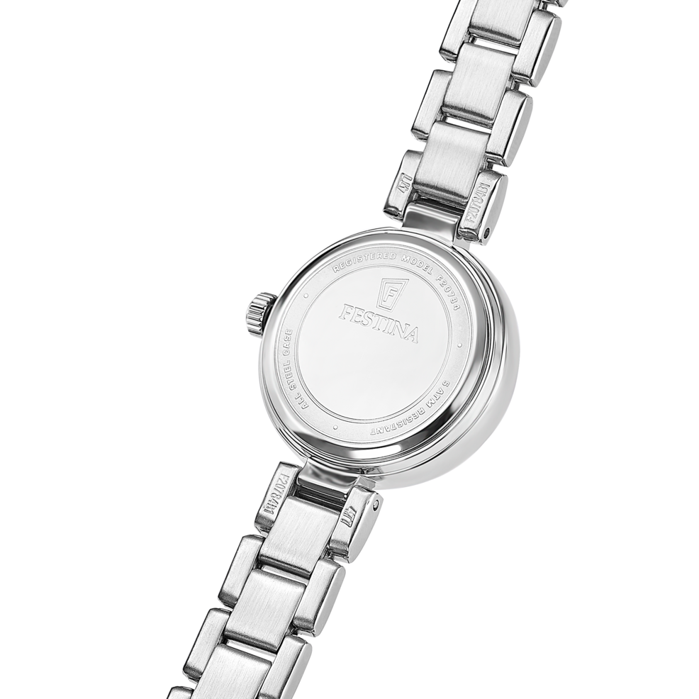 Dameur Festina MADEMOISELLE F20784/2 – urskive hvidt stålarmbånd – profilbillede