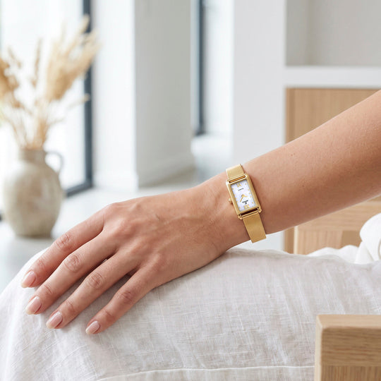 Damklocka Festina F20805/1 – stålarmband med vit urtavla – serie