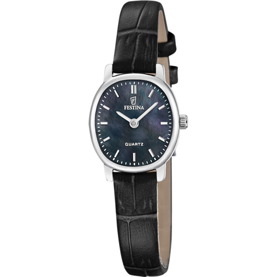 Orologio da donna Festina F20806/4 – quadrante cinturino flessibile nero – vista frontale