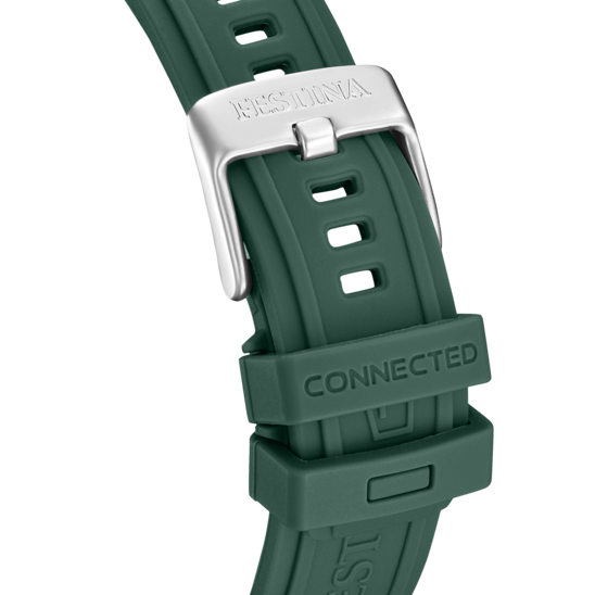 Montre connectée homme Festina CONNECTED F23305/1 – cadran noir bracelet souple – vue de dos