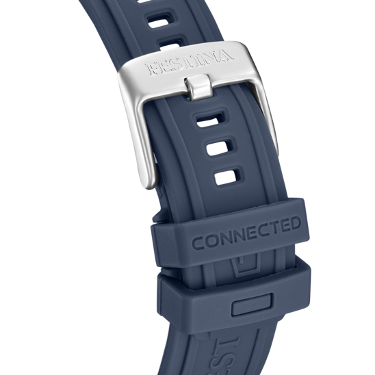 Montre connectée homme Festina CONNECTED F23305/3 – cadran noir bracelet souple – vue de dos