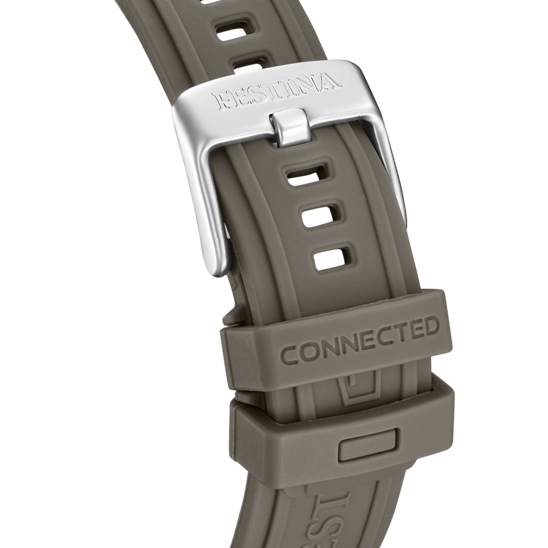 Montre connectée homme Festina CONNECTED F23305/6 – cadran noir bracelet souple – vue de dos