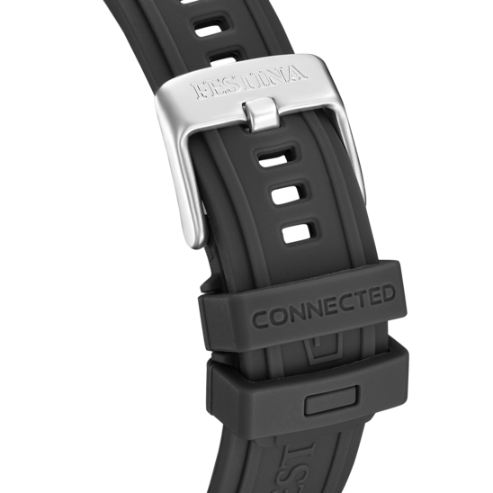 Montre connectée homme Festina CONNECTED F23305/8 – cadran noir bracelet souple – vue de dos