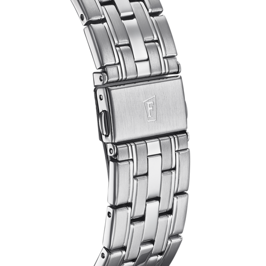 Montre homme Festina TIMELESS CHRONOGRAPH F6854/7 – cadran noir bracelet acier – vue de dos
