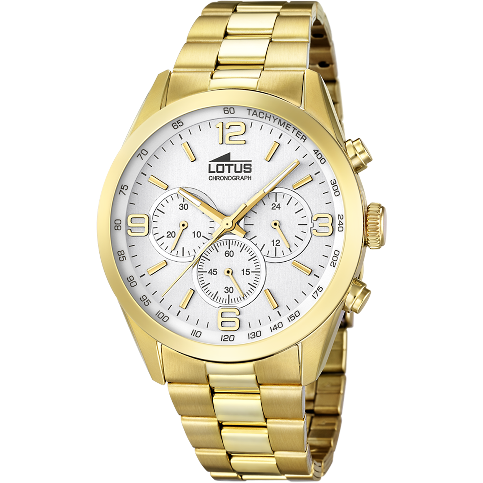Minimalist - Model 18153/1 - Gold & White - Lotus Watch