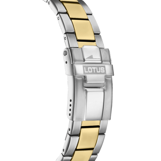 Montre homme Lotus Excellent 18757/7 – cadran vert bracelet acier – vue de dos