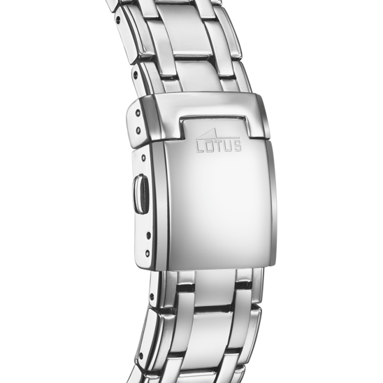Montre connectée homme Lotus Connected 18810/3 – cadran bleu bracelet acier – vue de dos