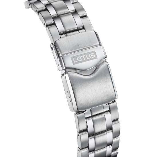 Montre homme Lotus Diver 18938/1 – cadran bleu bracelet acier – vue de dos