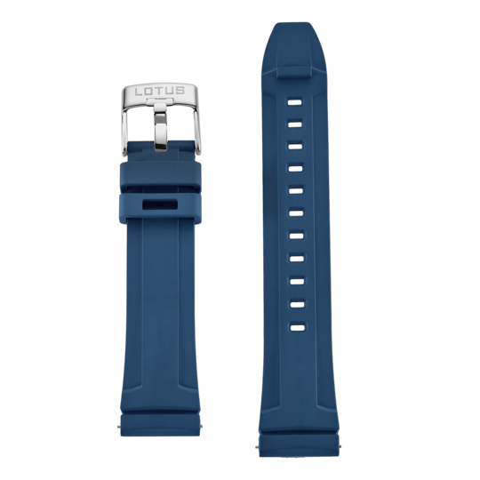 Montre homme Lotus Diver 18938/3 – cadran bleu marine bracelet acier – vue de trois-quarts