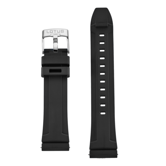 Montre homme Lotus Diver 18938/4 – cadran noir bracelet acier – vue de trois-quarts