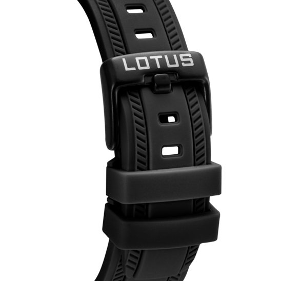 Montre homme Lotus Vortex 18944/2 – cadran noir bracelet souple – vue de dos