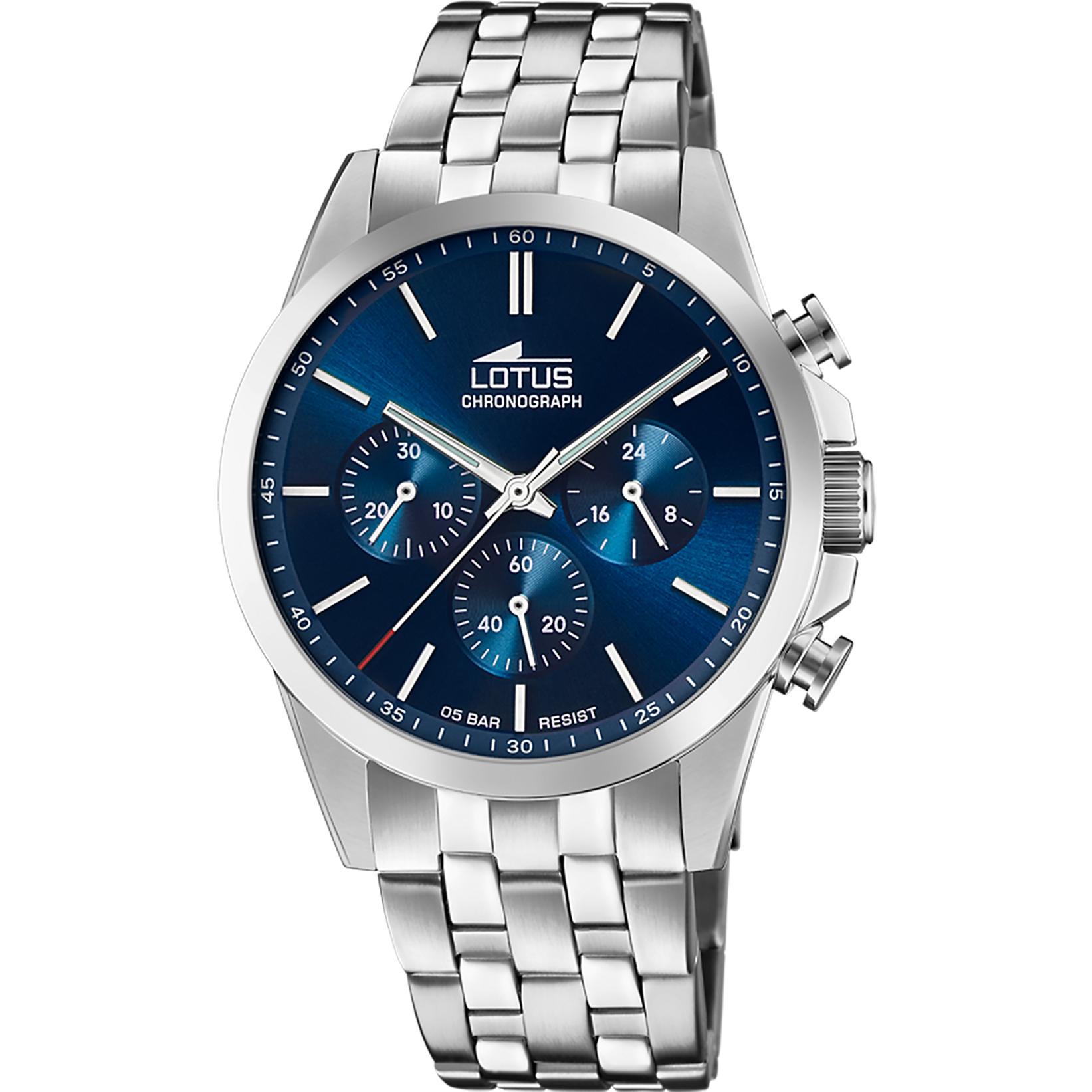 Blue Chronograph Watch – Men | Lotus