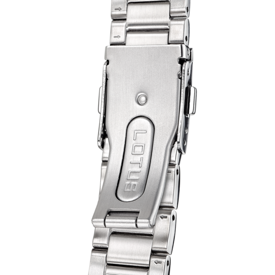 Montre homme Lotus Automatic 18997/4 – cadran gris bracelet acier – vue de dos