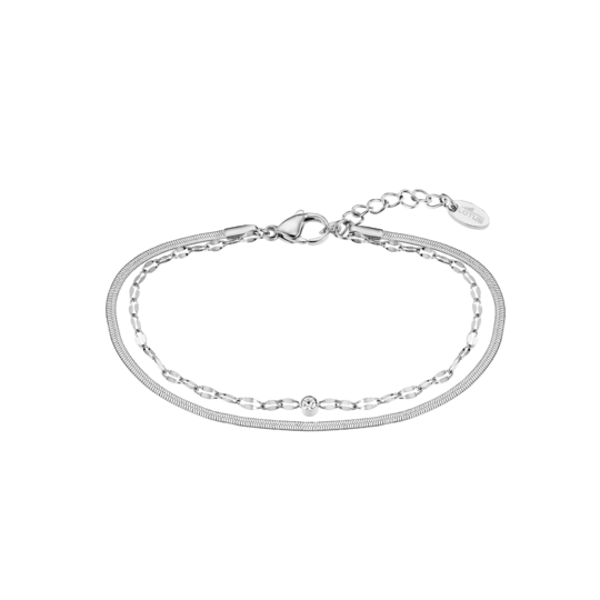 Montre femme Lotus 2Gether 19008/2 – cadran rose bracelet acier – vue de trois-quarts 3