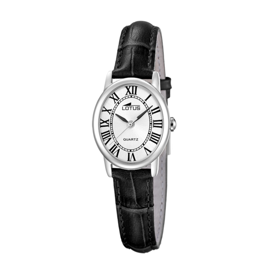 Montre femme Lotus 2Gether 19017/2 – cadran argenté bracelet cuir – vue de face
