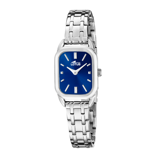 Montre femme Lotus 2Gether 19039/4 – cadran bleu bracelet acier – vue de face 2