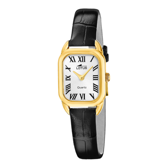 Montre femme Lotus 2Gether 19042/2 – cadran argenté bracelet cuir – vue de trois-quarts