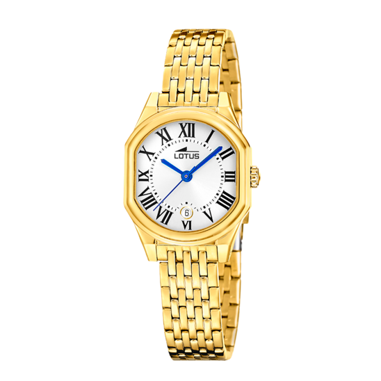 Montre femme Lotus Old Money 19045/1 – cadran argenté bracelet acier – vue de face