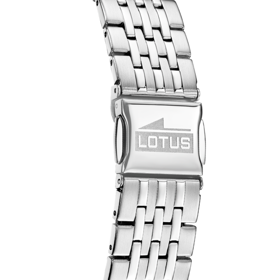 Montre connectée homme Lotus Connected 19093/1 – cadran vert bracelet acier – vue de dos
