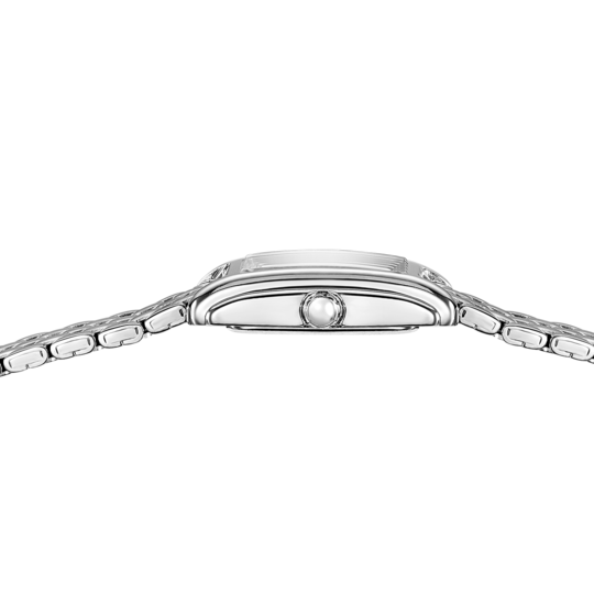 Montre femme Lotus Old Money 19100/1 – cadran blanc bracelet acier – vue de trois-quarts