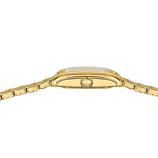 Montre femme Lotus Old Money 19101/1 – cadran blanc bracelet acier – vue de trois-quarts