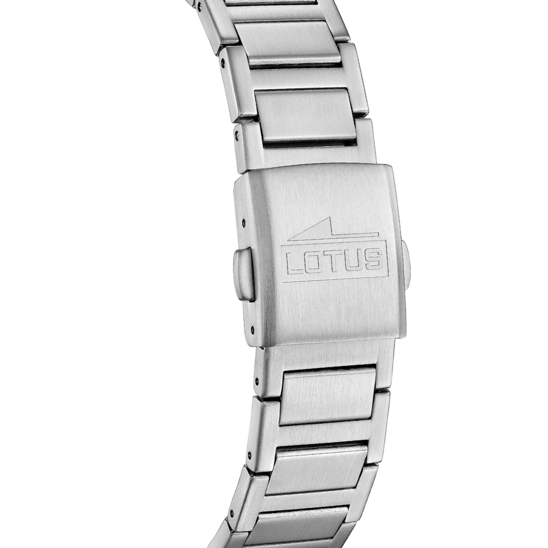 Montre mixte Lotus 19112/4 – cadran grenat bracelet souple – vue de dos