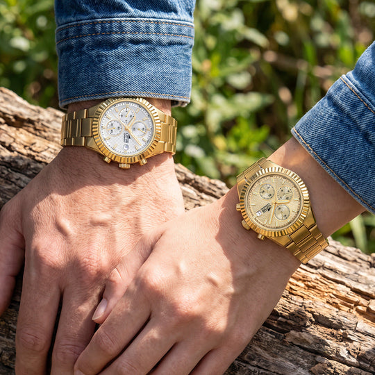 Montre mixte Lotus 19113/1 – cadran blanc bracelet acier – portée