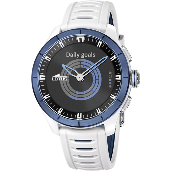 Montre connectée mixte Lotus Connected 20001/1 – écran numérique bracelet souple – vue de face