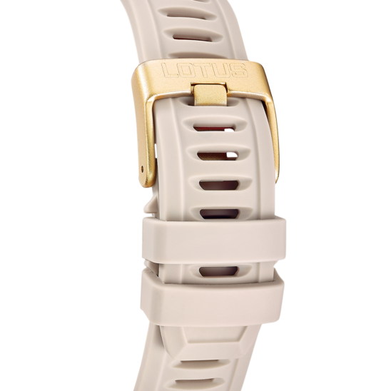 Montre connectée mixte Lotus Connected 20001/2 – écran numérique bracelet souple – vue de dos