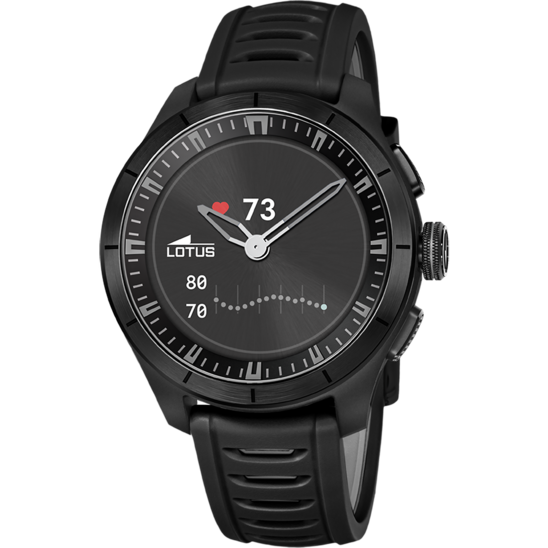 Montre connectée mixte Lotus Connected 20001/4 – écran numérique bracelet souple – vue de face