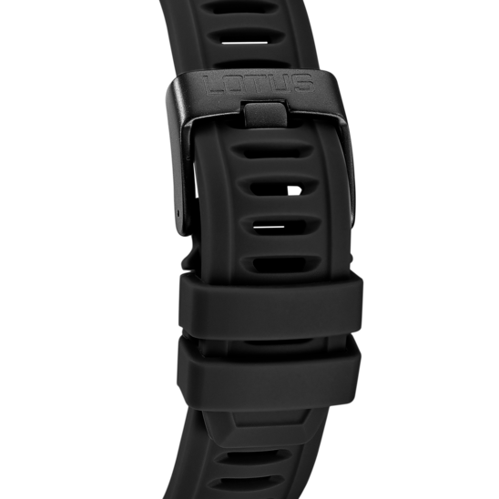 Montre connectée mixte Lotus Connected 20001/8 – écran numérique bracelet souple – vue de dos