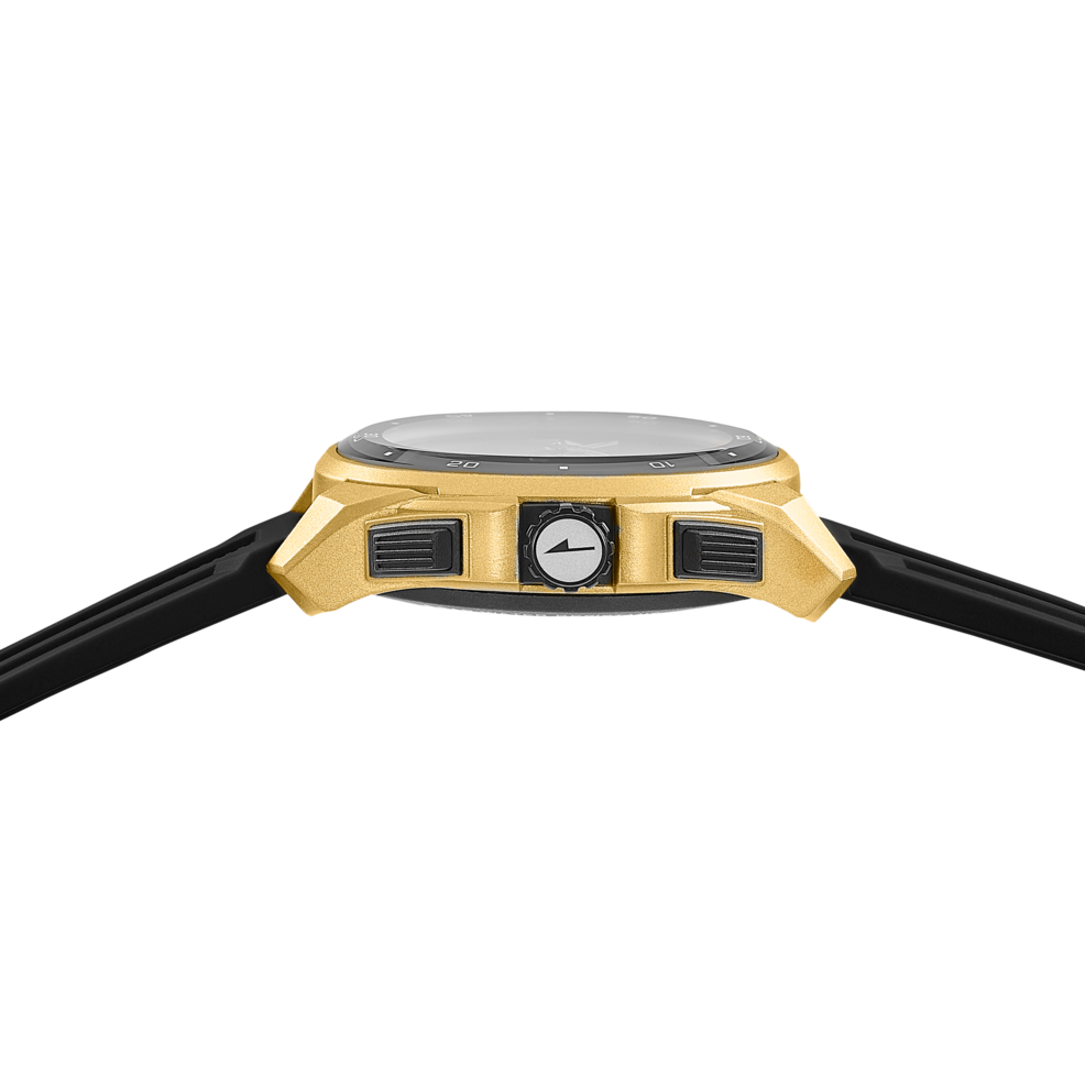 Montre connectée mixte Lotus Connected 20002/5 – écran numérique bracelet souple – vue de trois-quarts