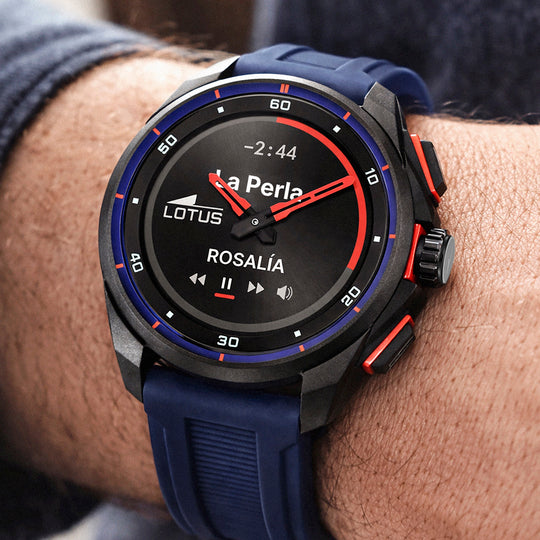 Montre connectée mixte Lotus Connected 20002/6 – écran numérique bracelet souple – portée