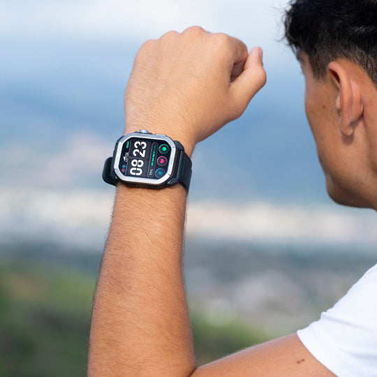 Montre connectée mixte Lotus Smartwatch 50200/1 – écran noir bracelet souple – portée 2