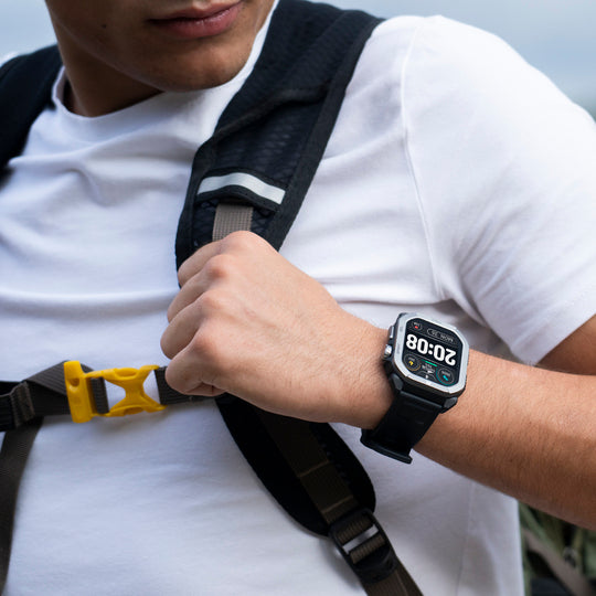 Montre connectée mixte Lotus Smartwatch 50200/1 – écran noir bracelet souple – portée 3