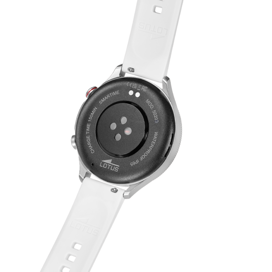Montre connectée mixte Lotus Smartwatch 50203/1 – écran numérique bracelet alliage – vue de trois-quarts