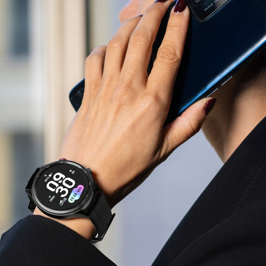 Montre connectée mixte Lotus Smartwatch 50205/1 – écran numérique bracelet souple – portée