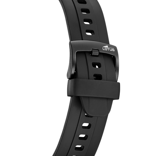 Montre connectée mixte Lotus Smartwatch 50205/1 – écran numérique bracelet souple – vue de dos
