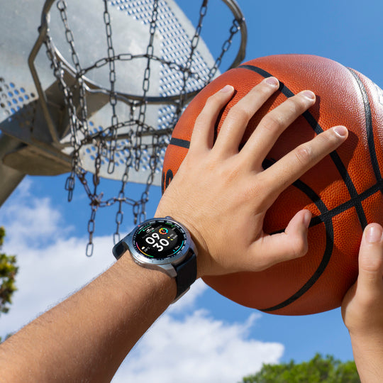 Montre connectée homme Lotus Smartwatch 50208/1 – écran numérique bracelet acier – portée