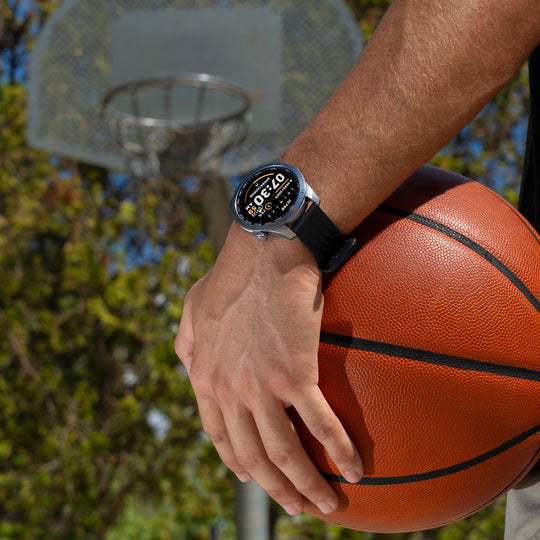 Montre connectée homme Lotus Smartwatch 50208/1 – écran numérique bracelet acier – portée 4