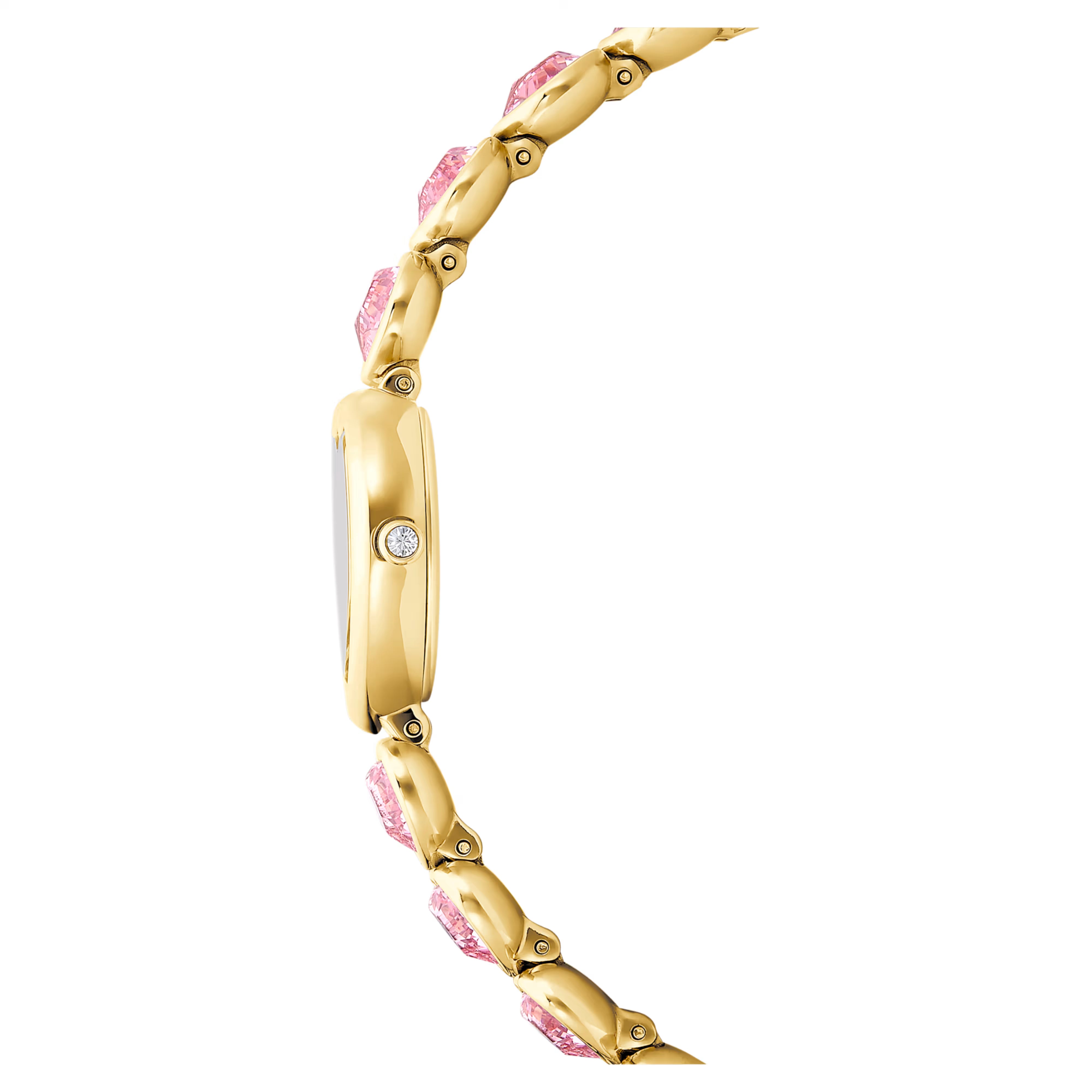 Ceas Swarovski – Idyllia – inimă – Vedere ton auriu 3